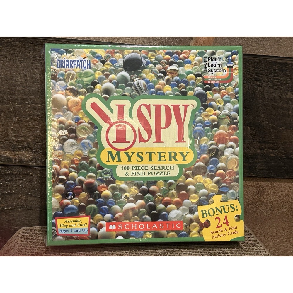New - Briarpatch I Spy Mystery Search & Find Puzzle: 100‎ Pcs - Ages 4+